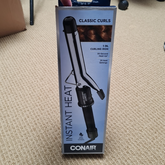 Conair Instant Heat Curling Iron; 1 Inch 30 Second Heat Up New - Picture 3 of 6